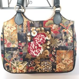 Vintage Prezzo floral print shoulder bag